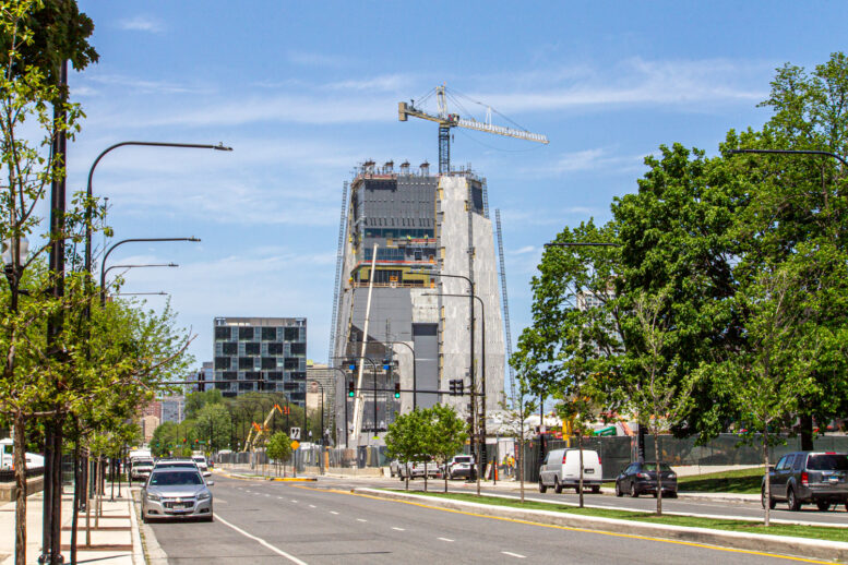 Obama Presidential Center Museum Tower May 2025 construction update