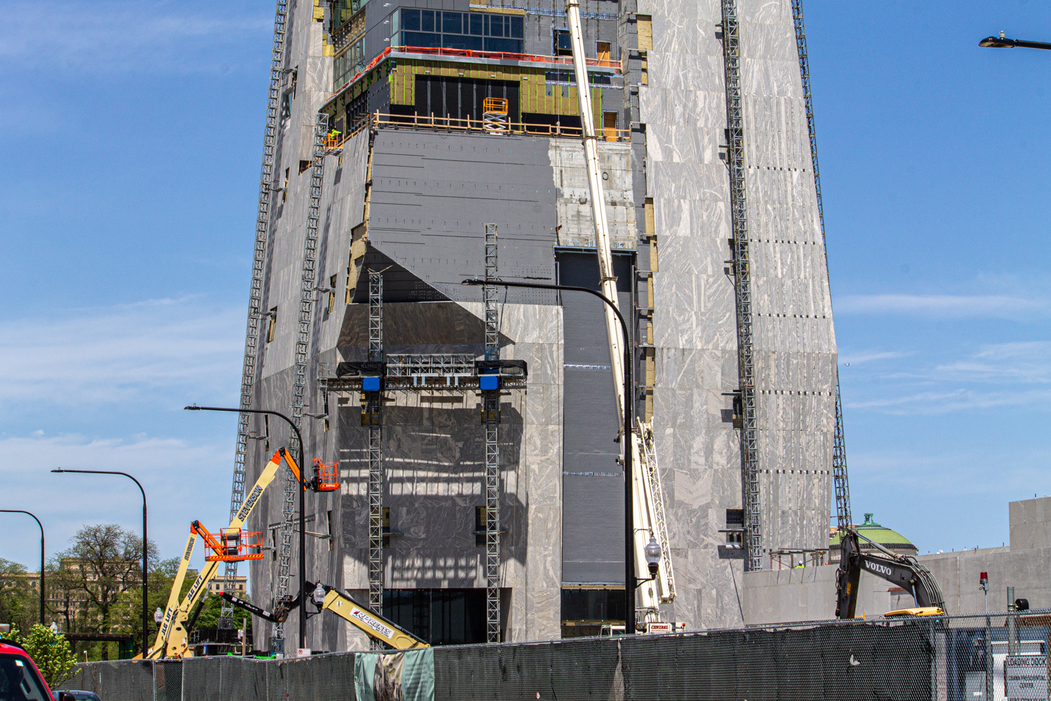 Obama Presidential Center Museum Tower May 2025 construction update