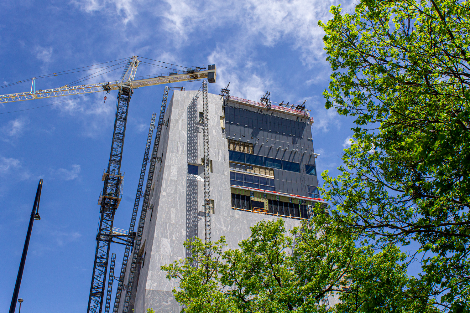 Obama Presidential Center Museum Tower May 2025 construction update