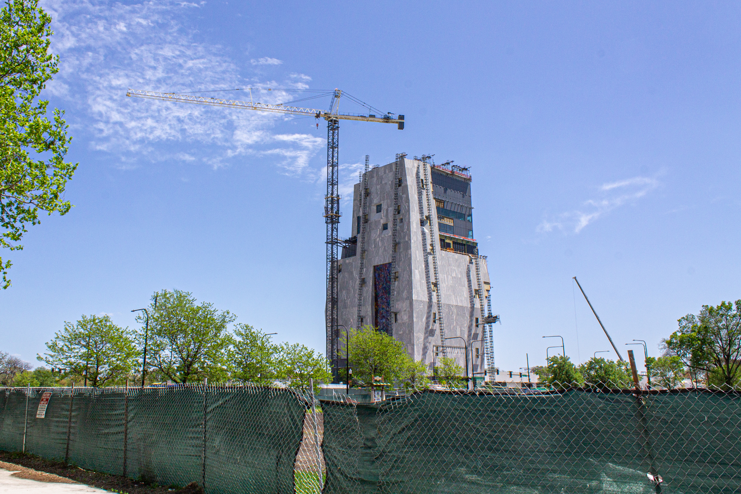 Obama Presidential Center Museum Tower May 2025 construction update