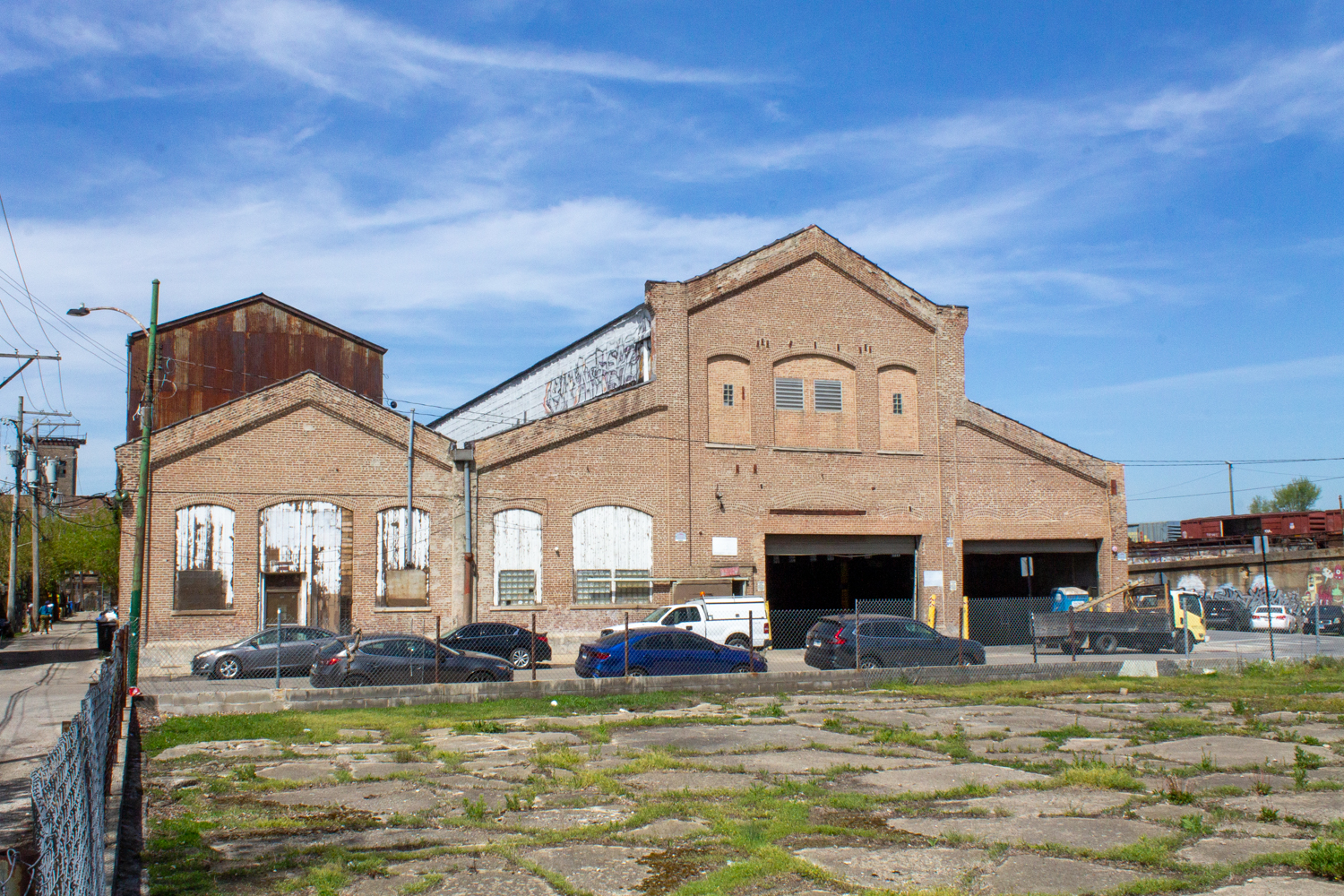 Transformation of Otis Elevator foundry building underway