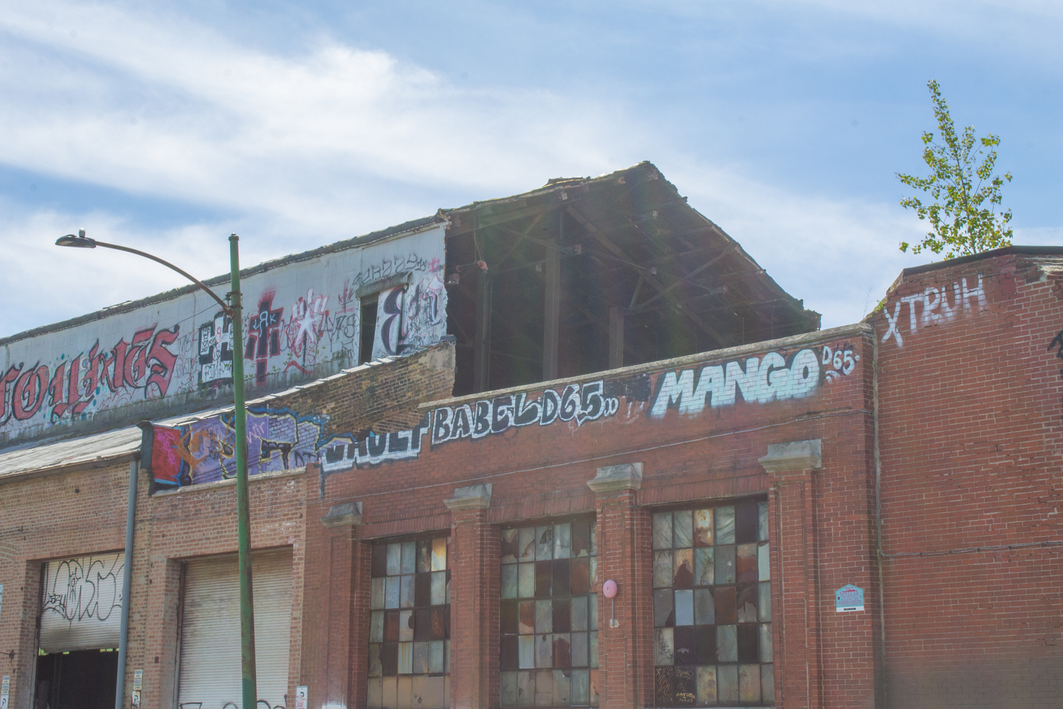 Transformation of Otis Elevator foundry building underway