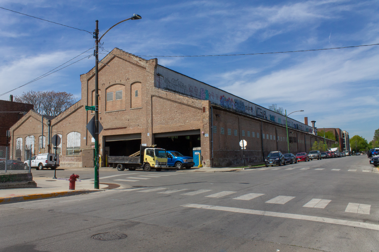 Transformation of Otis Elevator foundry building underway