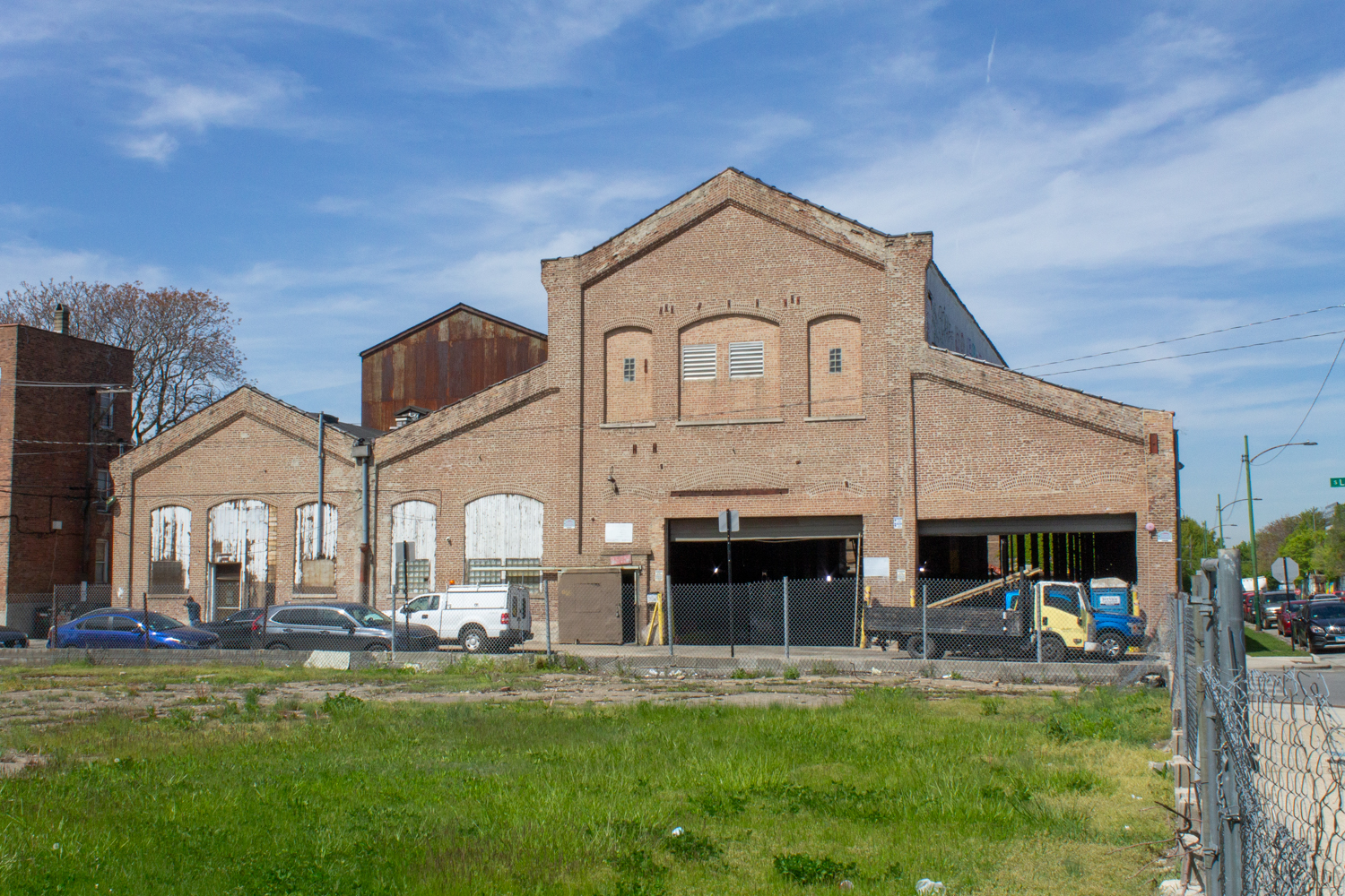 Transformation of Otis Elevator foundry building underway