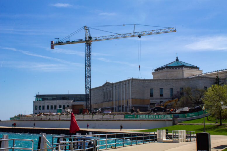 Shedd Aquarium construction update