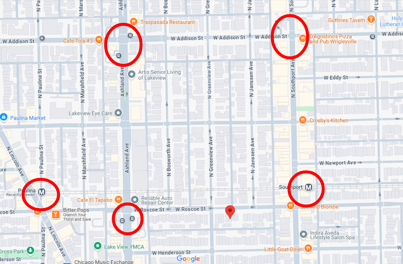 1447 West Roscoe Street construction permitted