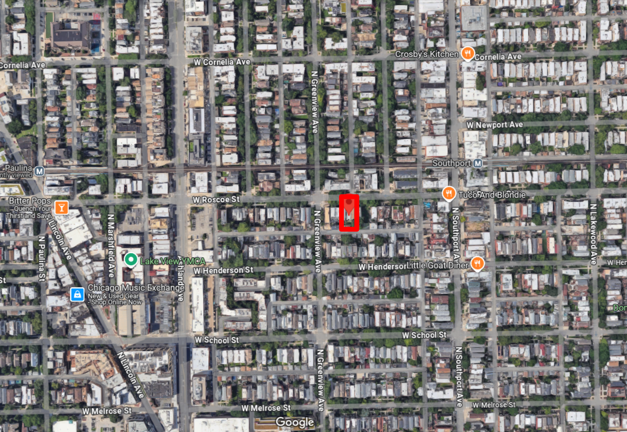 1447 West Roscoe Street construction permitted