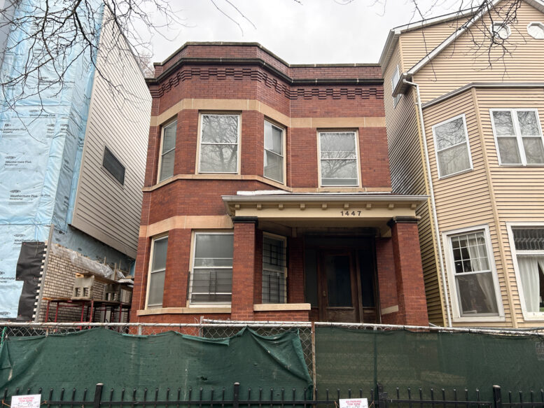 1447 West Roscoe Street construction permitted
