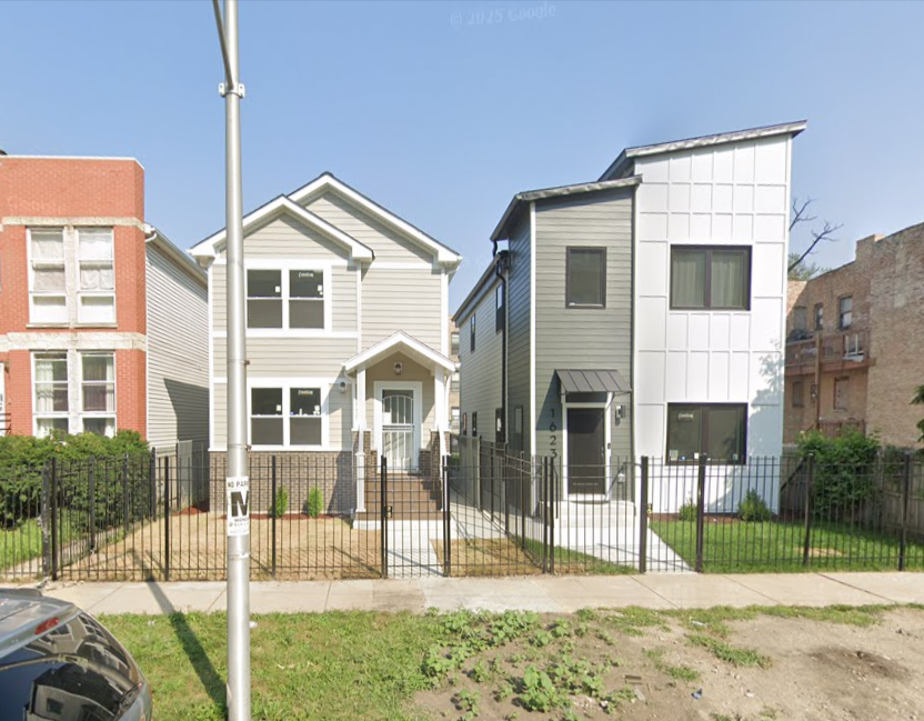 The North Lawndale affordable SFRs permitted for construction