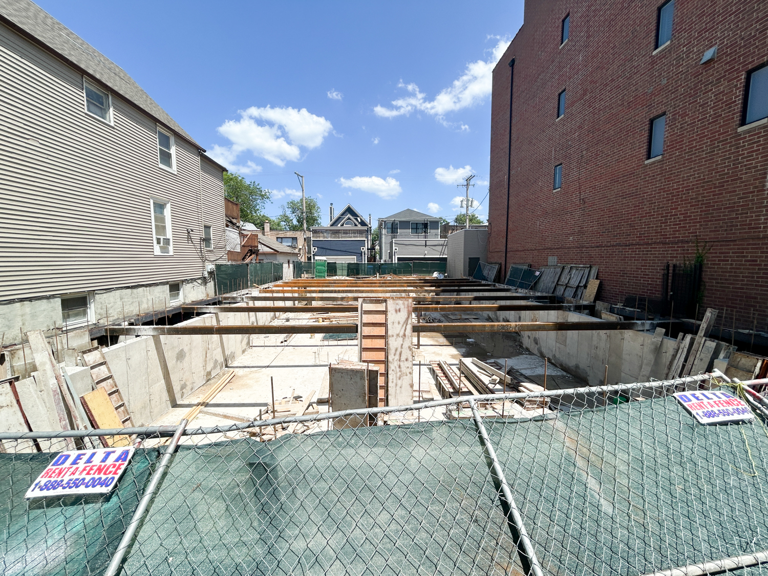 4529 North Western Avenue construction progress