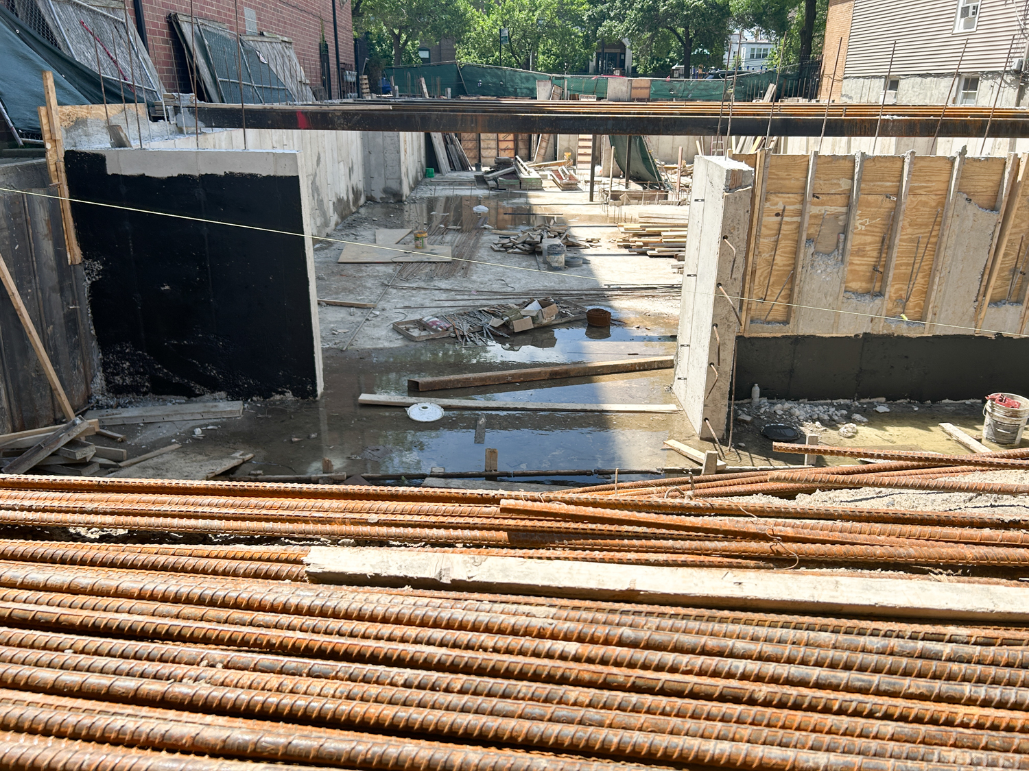 4529 North Western Avenue construction progress