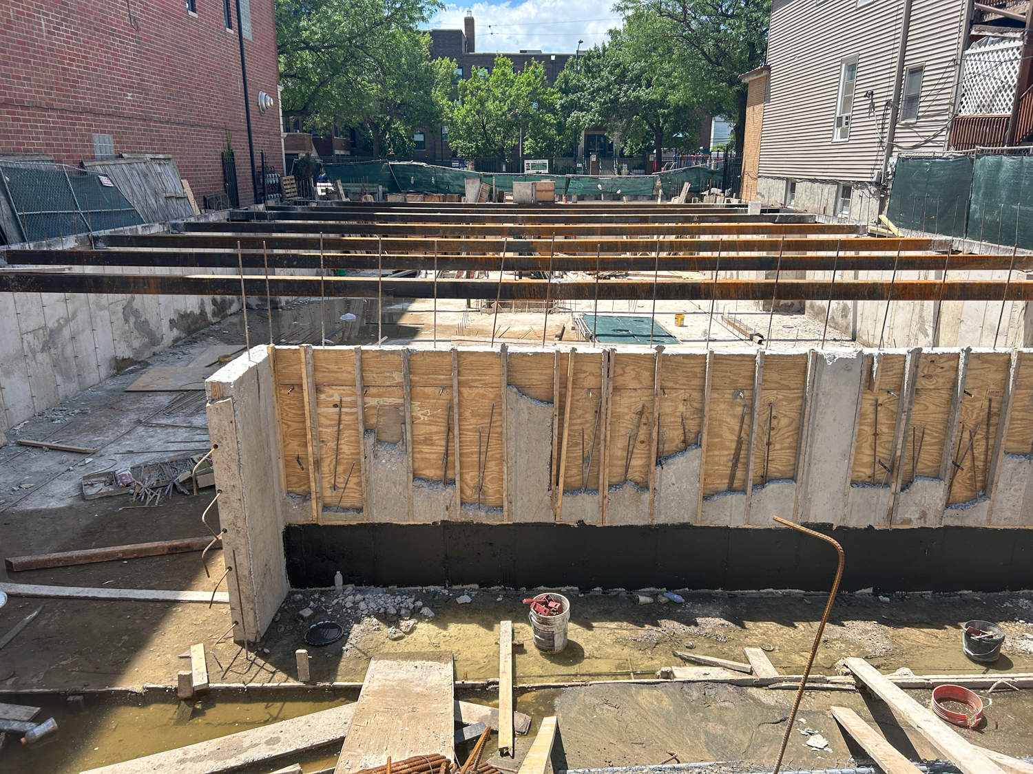 4529 North Western Avenue construction progress