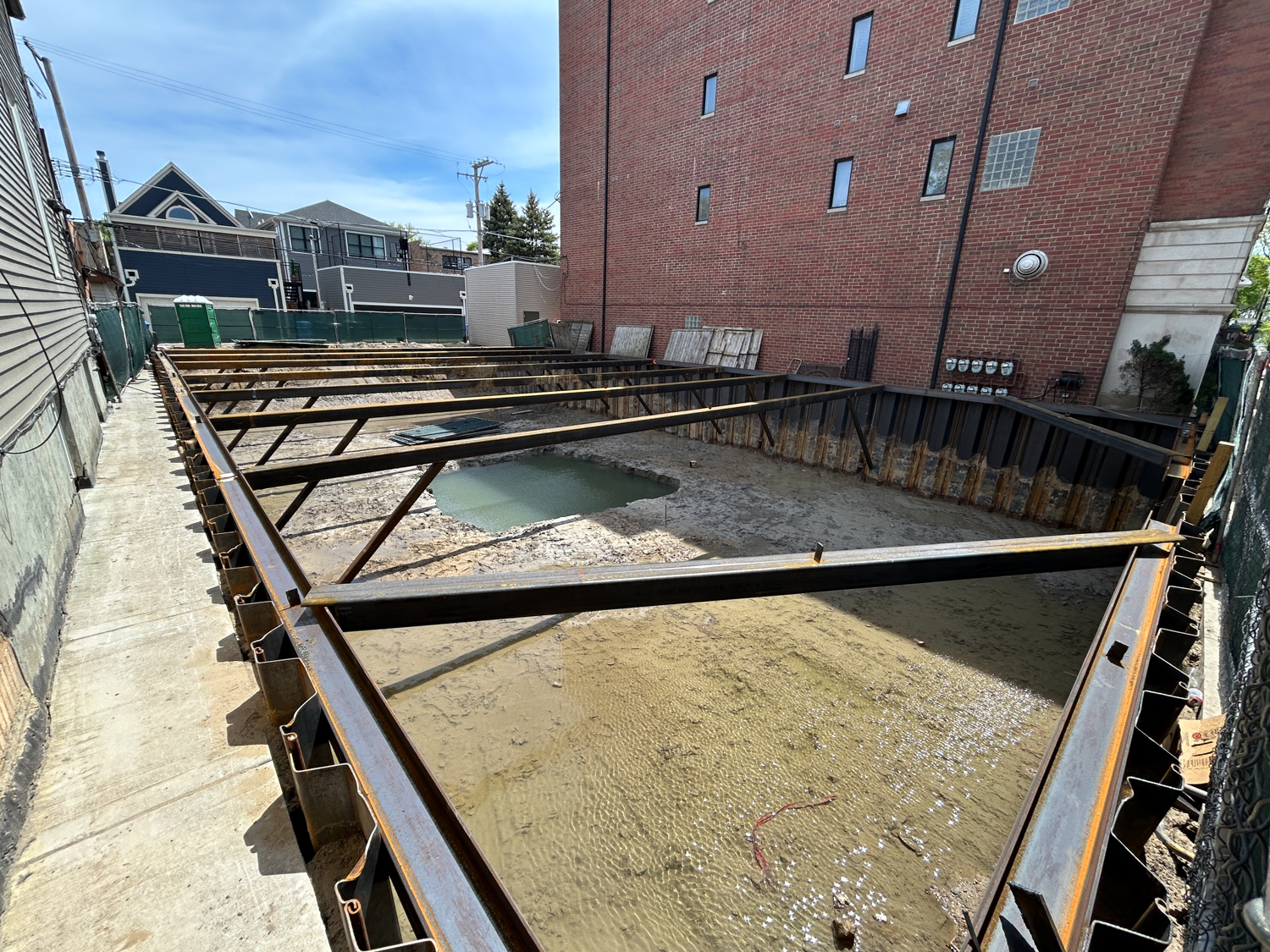 4529 North Western Avenue construction progress