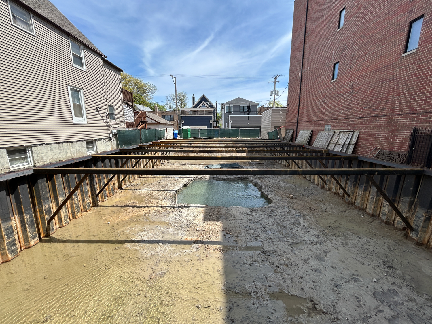 4529 North Western Avenue construction progress