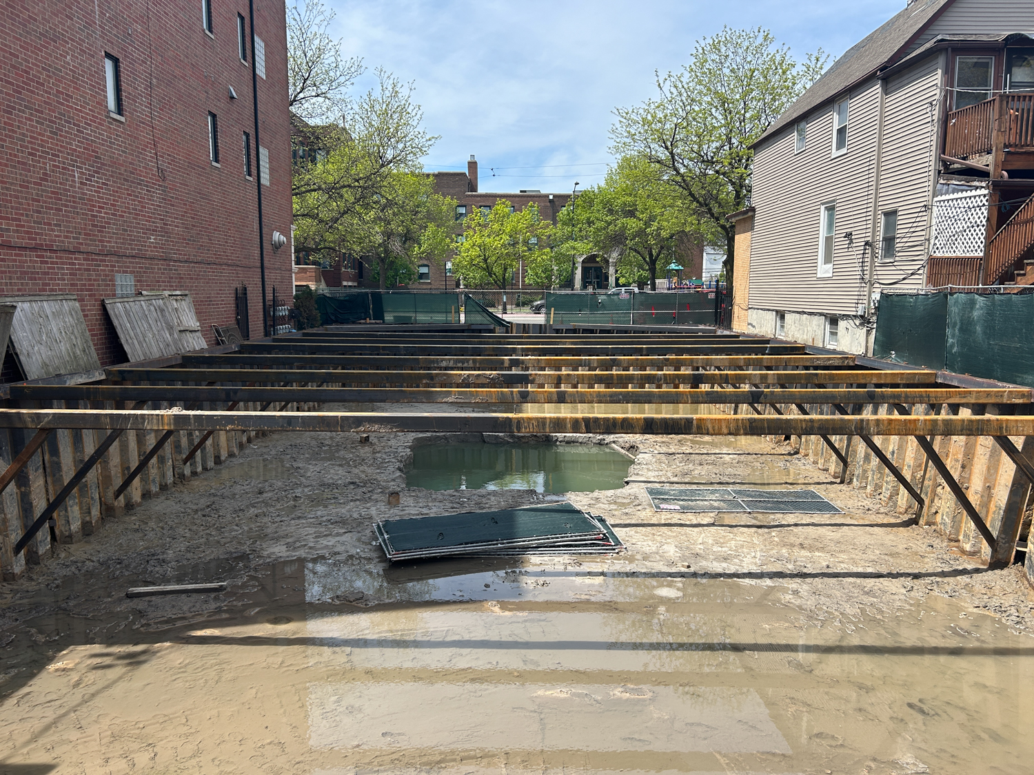 4529 North Western Avenue construction progress