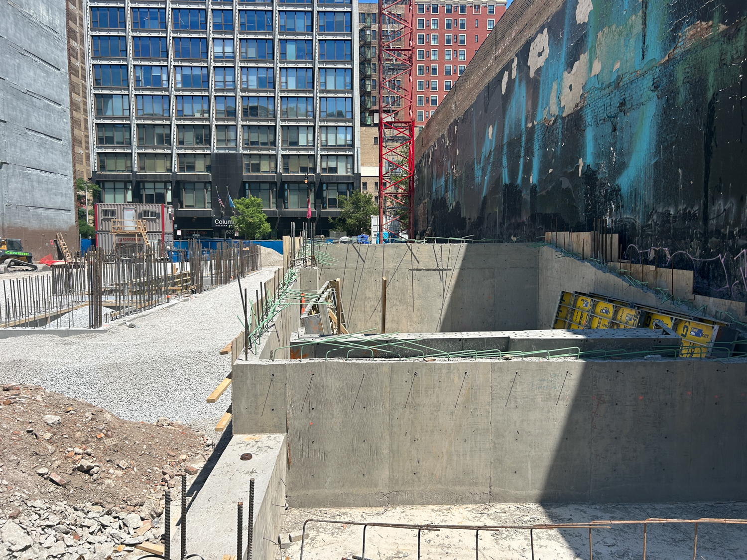 626 South Wabash foundation work