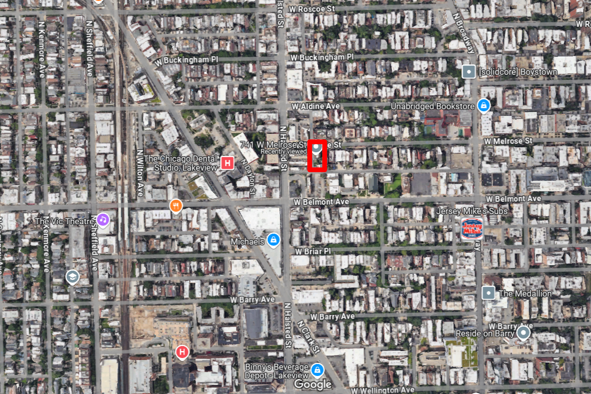 741 West Melrose Street construction permitted