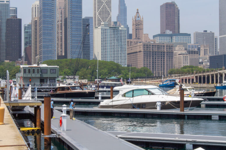 Navy Pier Marina grand opening