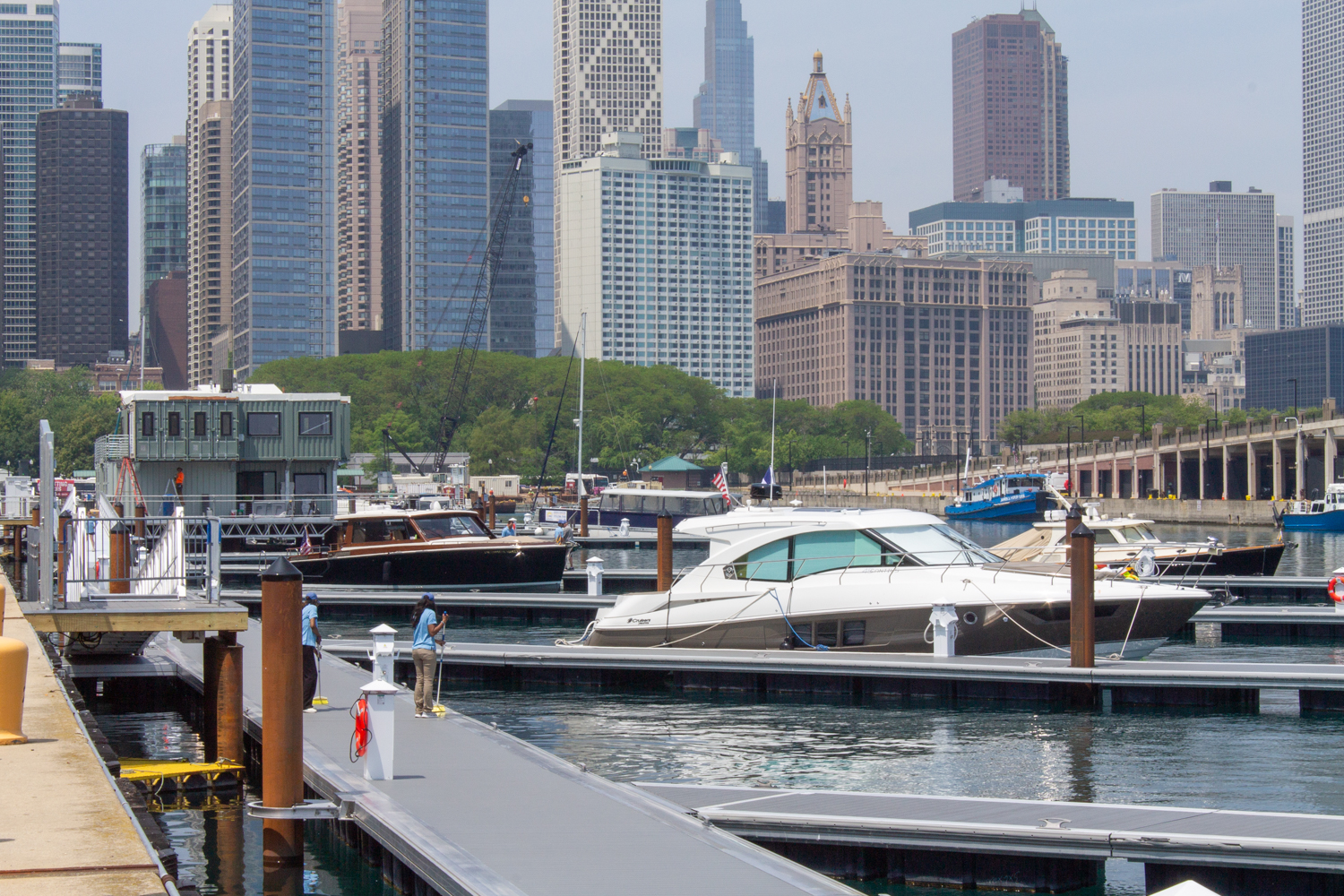Navy Pier Marina grand opening