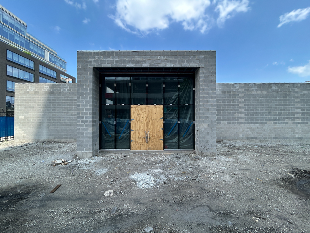 1325 West Futon Sales Center construction progress