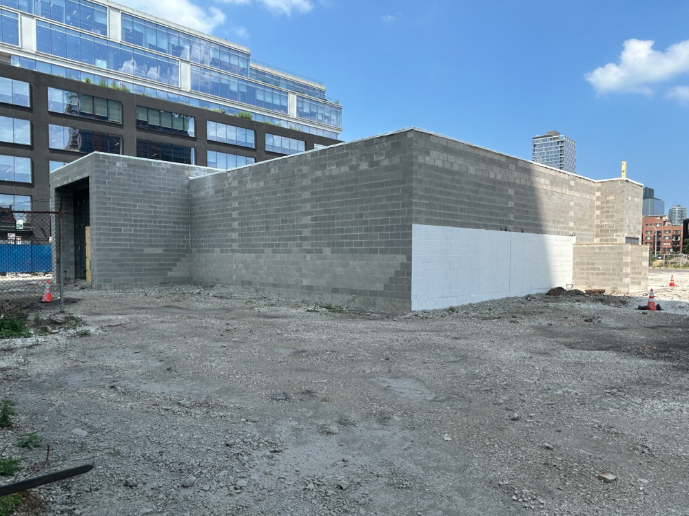 1325 West Futon Sales Center construction progress