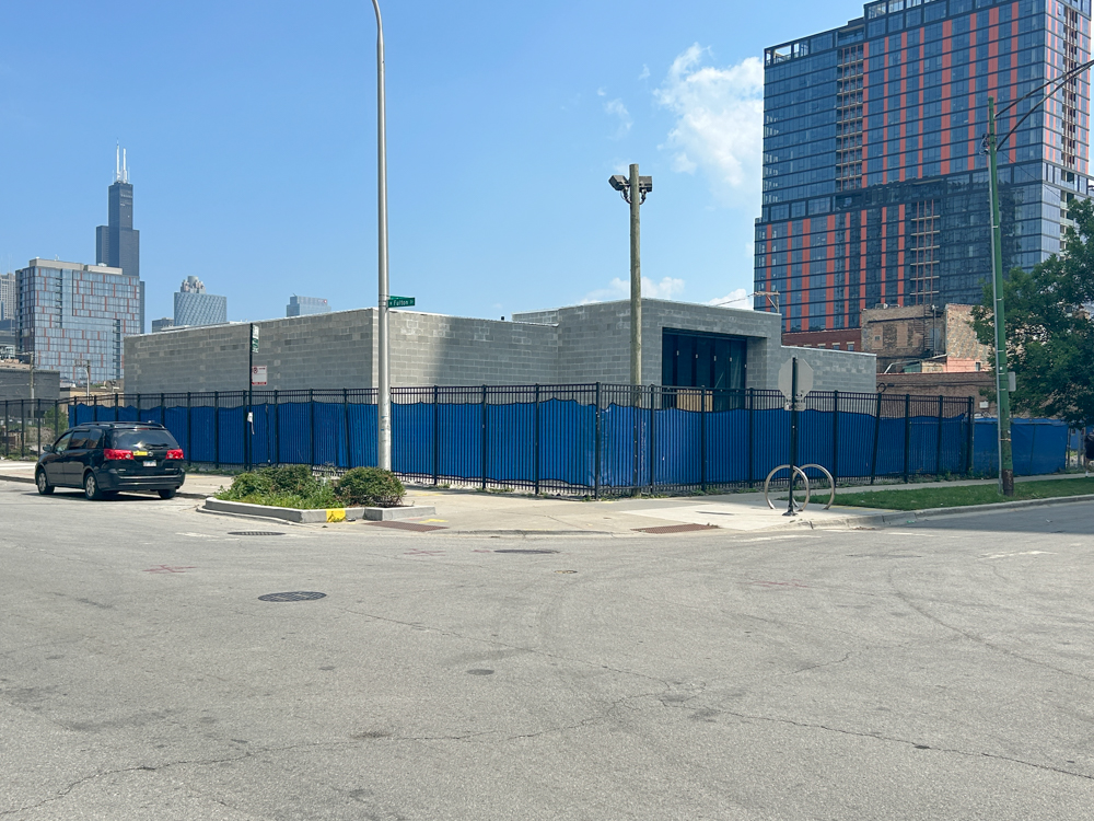 1325 West Futon Sales Center construction progress