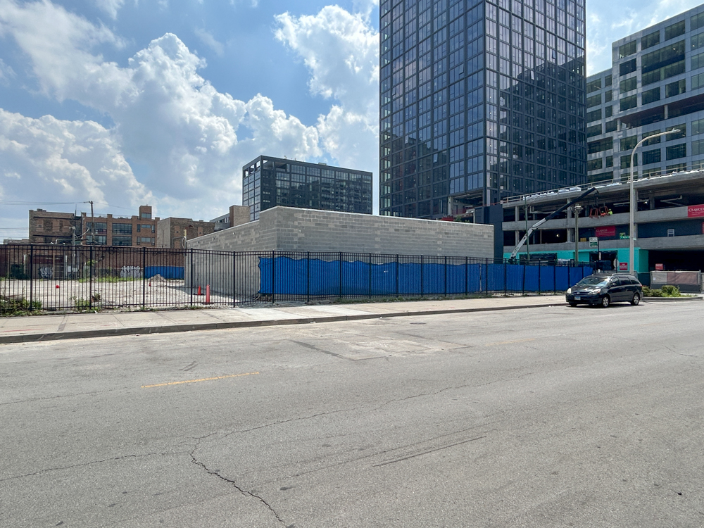 1325 West Futon Sales Center construction progress