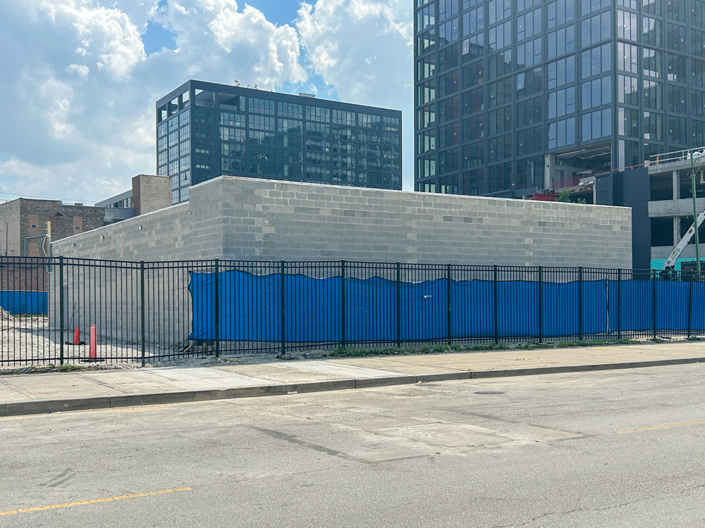1325 West Futon Sales Center construction progress