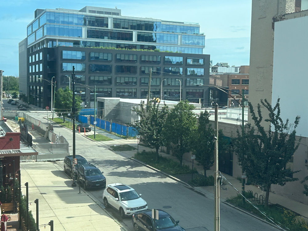 1325 West Futon Sales Center construction progress