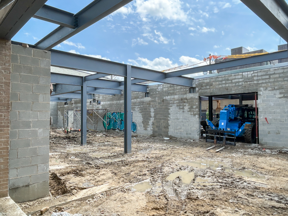 1880 North Milwaukee construction progress