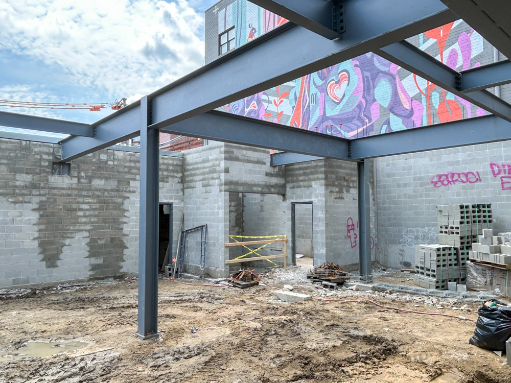 1880 North Milwaukee construction progress