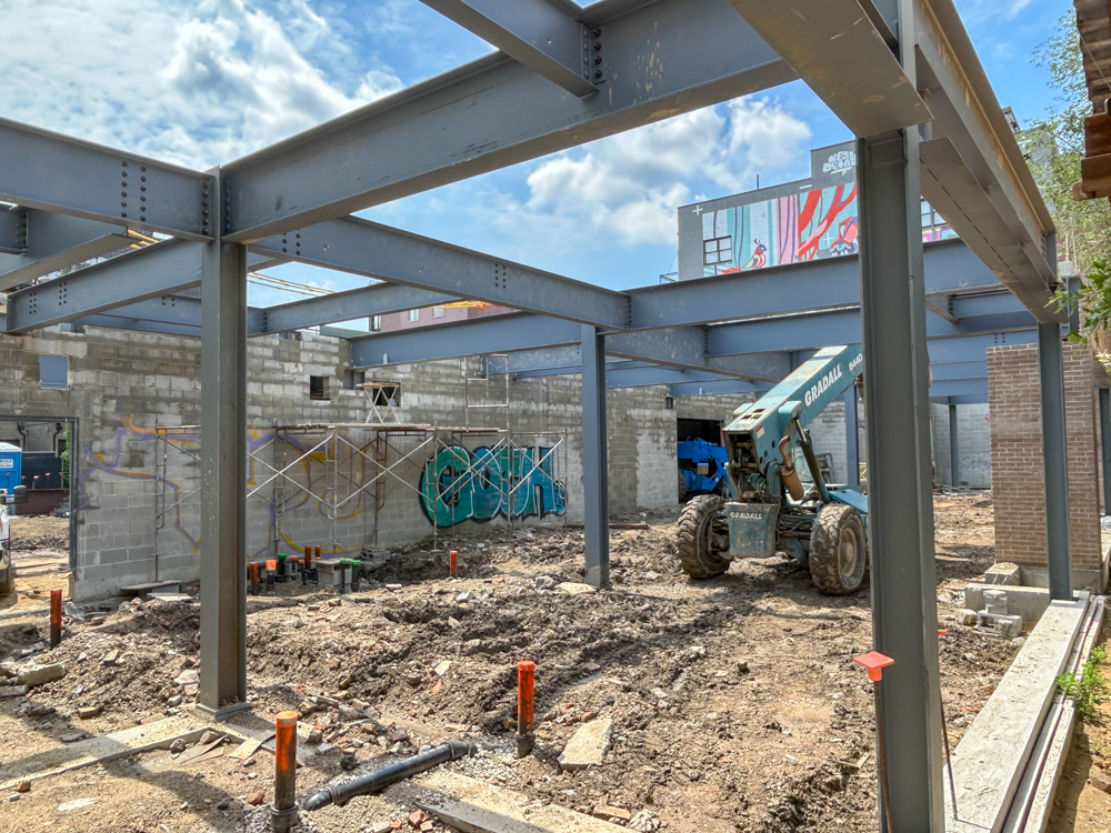1880 North Milwaukee construction progress