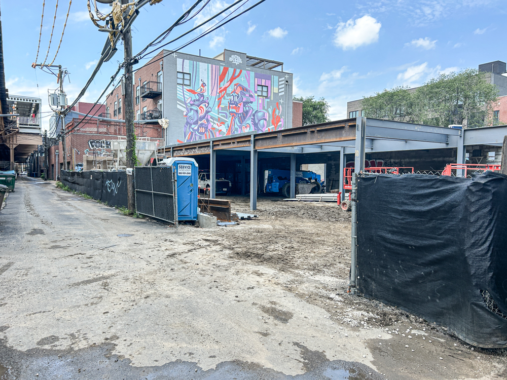1880 North Milwaukee construction progress