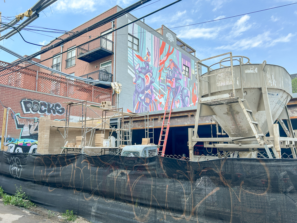 1880 North Milwaukee construction progress