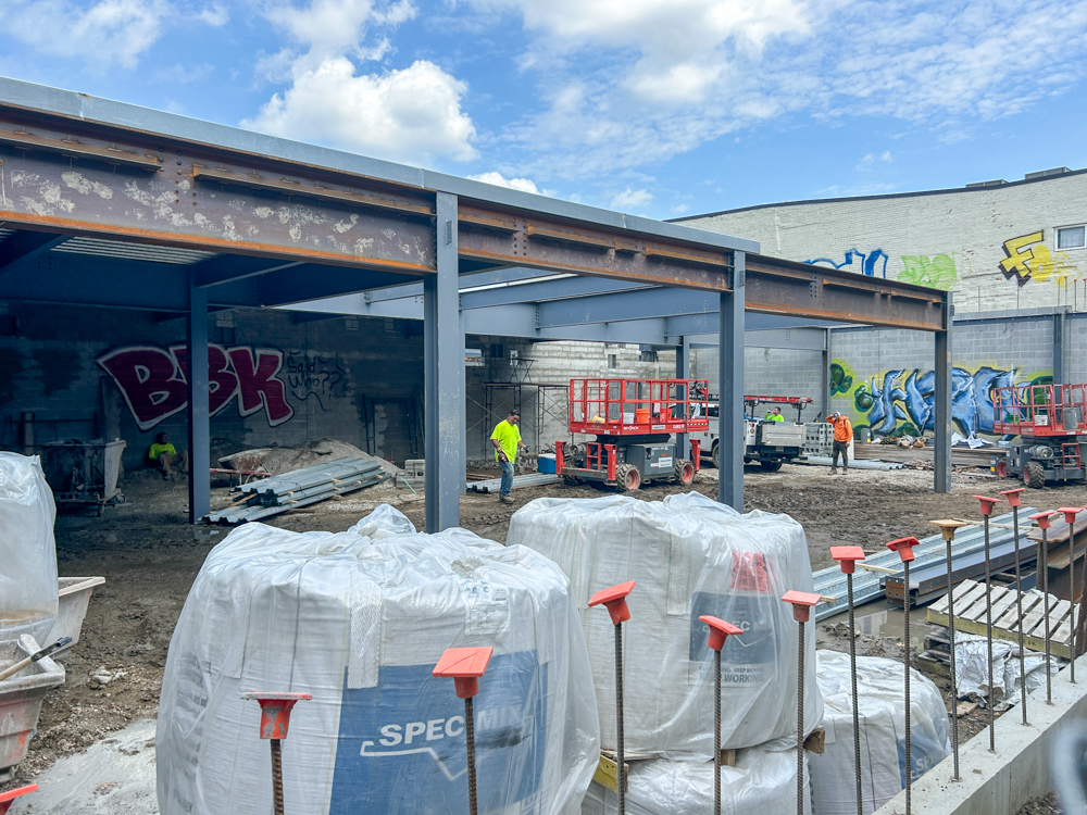 1880 North Milwaukee construction progress