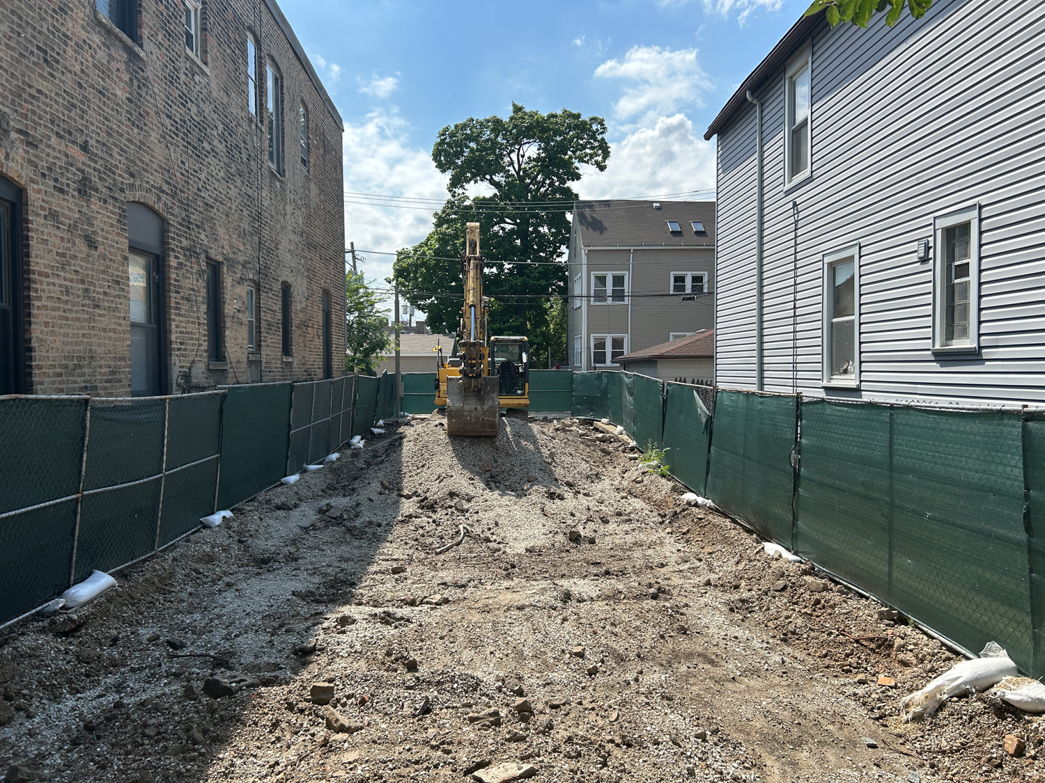 Pending permit and demolition of 3116 North Western Avenue