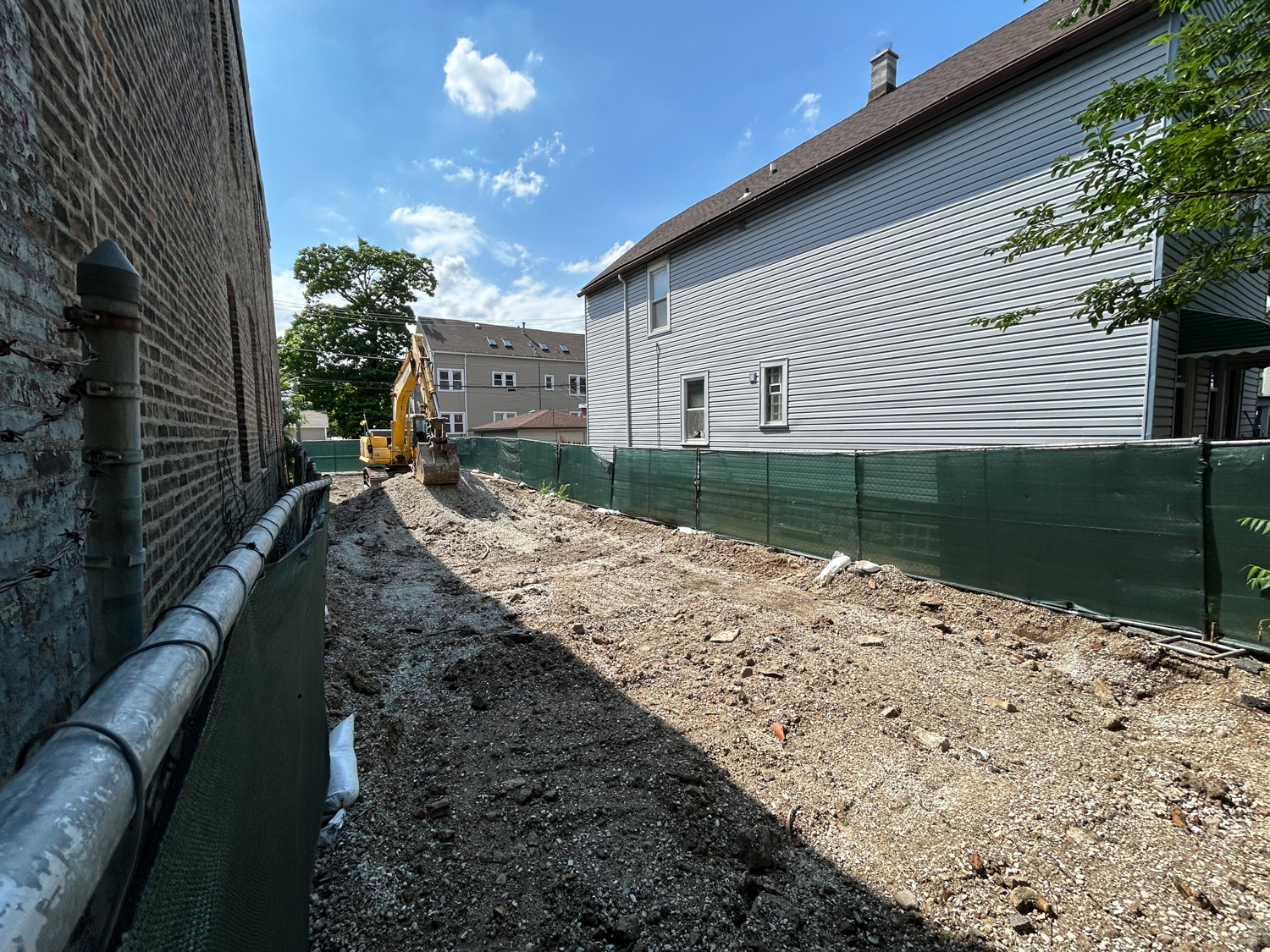 Pending permit and demolition of 3116 North Western Avenue