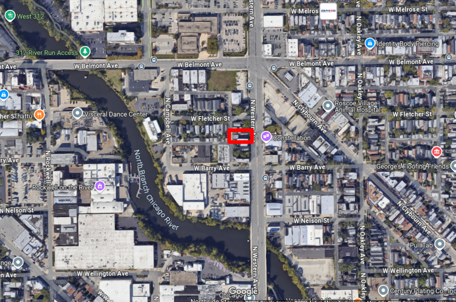 Pending permit and demolition of 3116 North Western Avenue