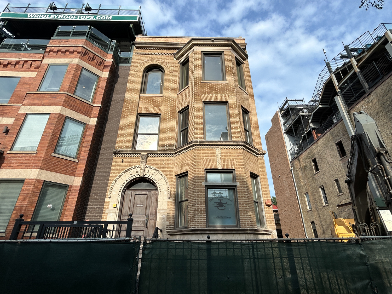 3633 North Sheffield Avenue rooftop demolition