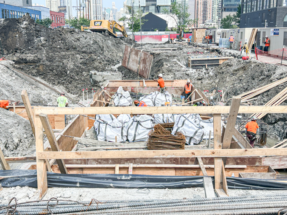 370 North Morgan construction progress