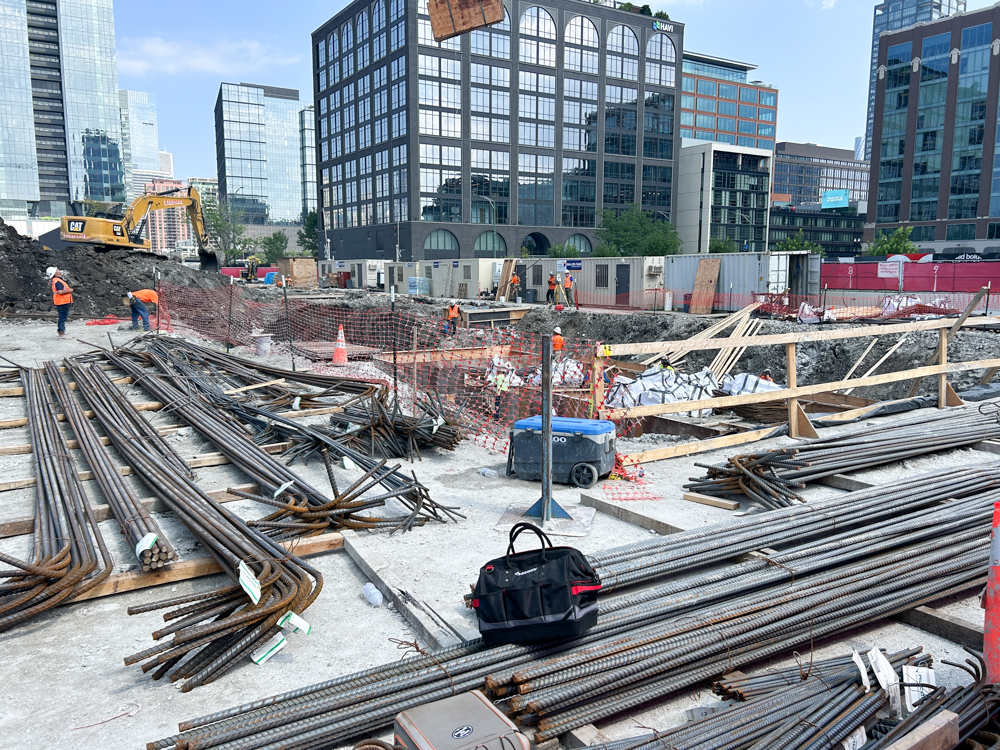 370 North Morgan construction progress