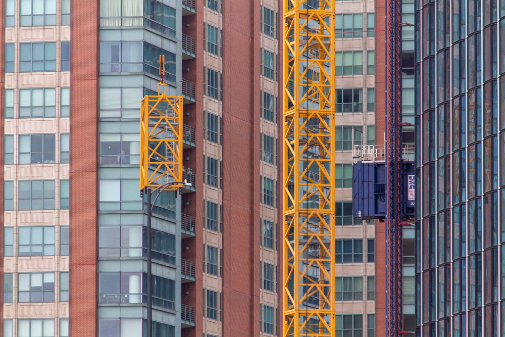 400 Lake Shore North Tower crane jump July 2025