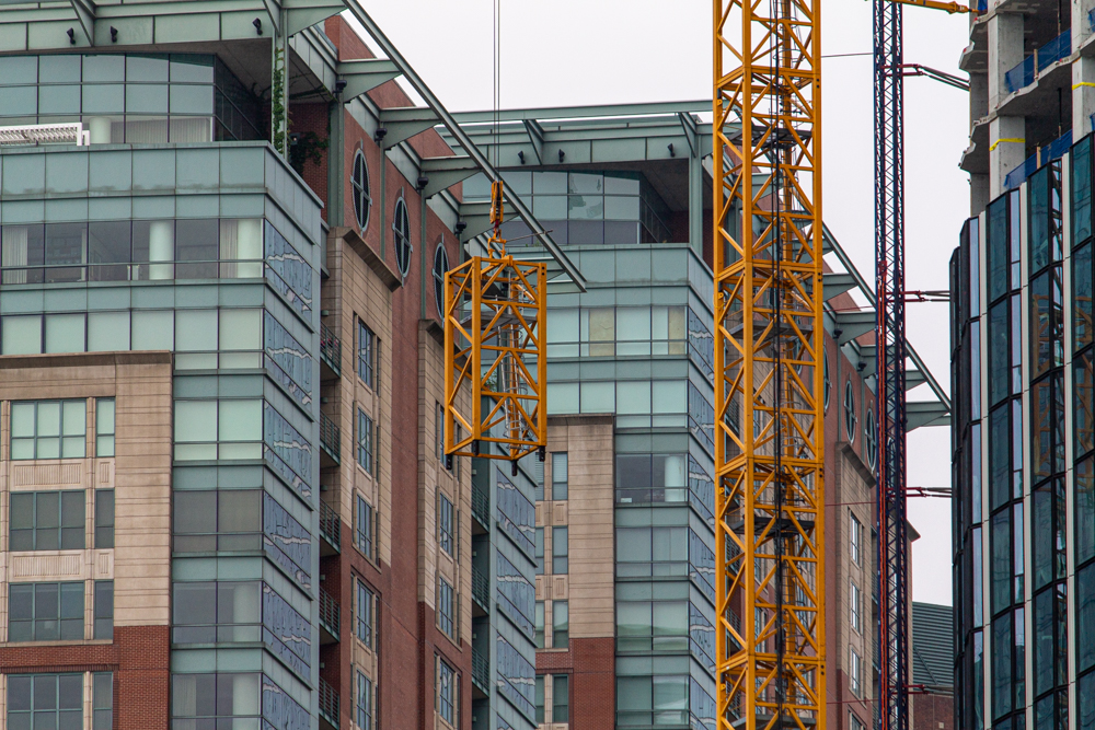 400 Lake Shore North Tower crane jump July 2025