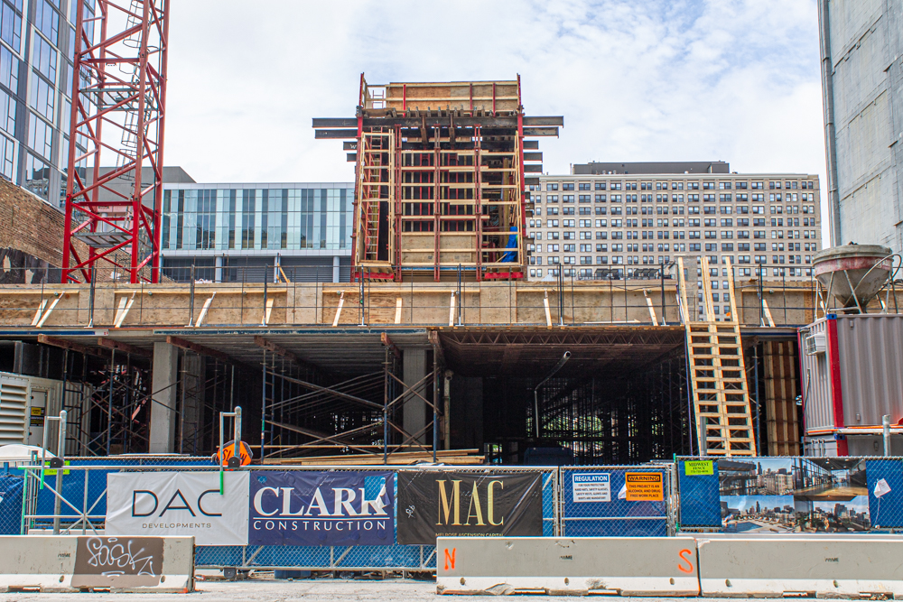 626 South Wabash construction progress