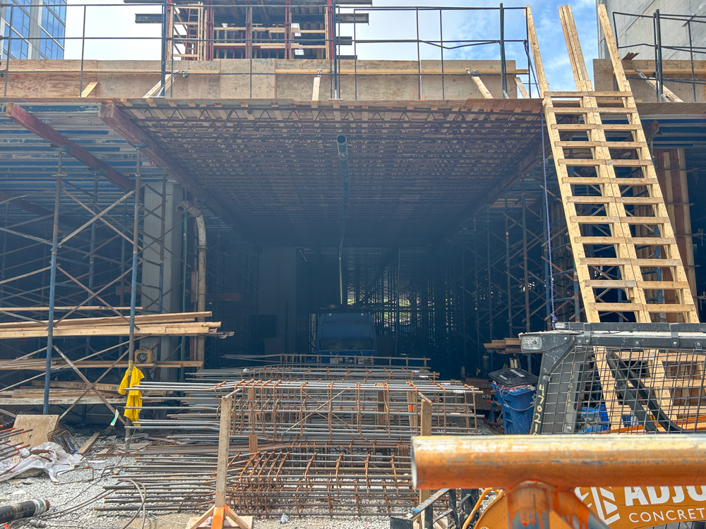 626 South Wabash construction progress