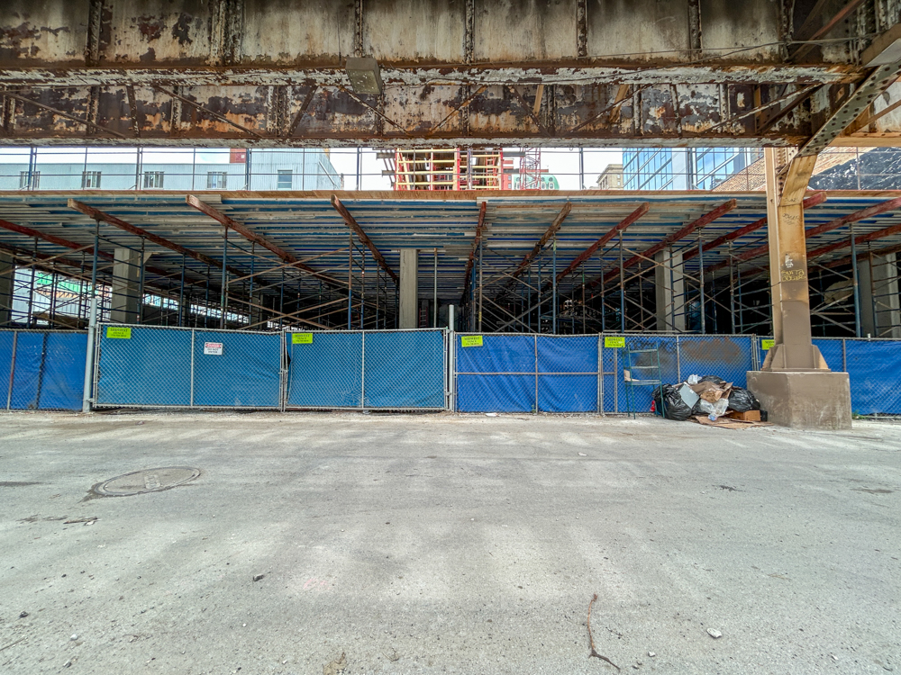 626 South Wabash construction progress