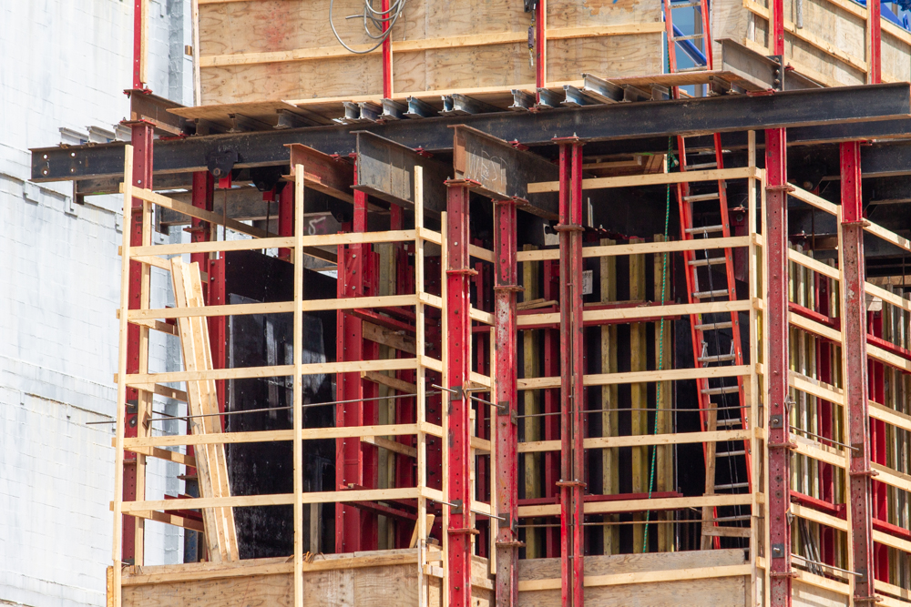 626 South Wabash construction progress