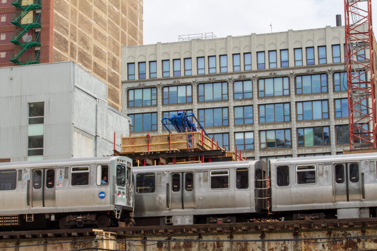 626 South Wabash construction progress