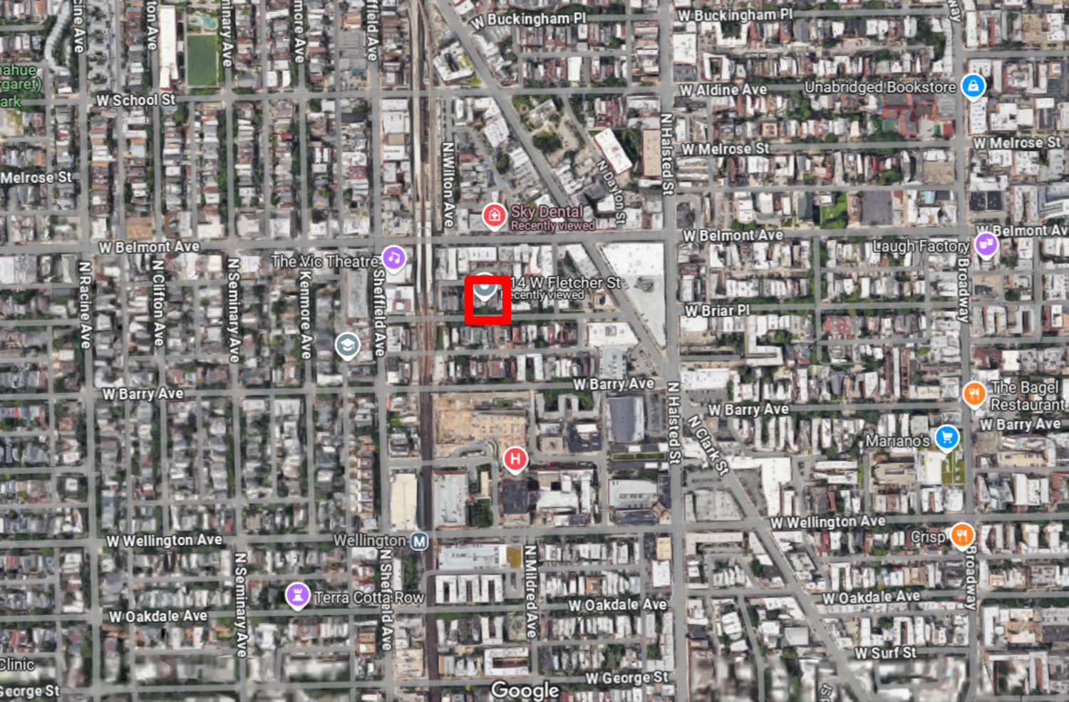 914 West Fletcher Street demo permitted