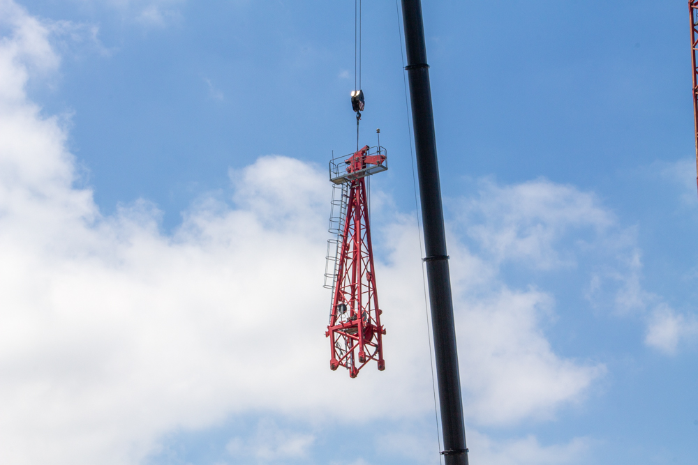 Bally's Casino tower crane